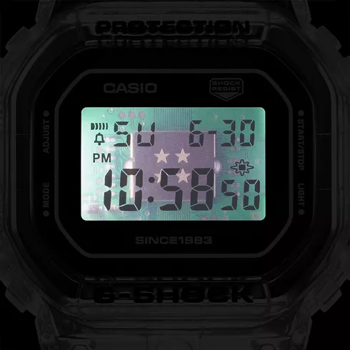 DW-5040RX-7ER CASIO G-Shock 40th Anniversary  Clear Remix Limited Edition unisex ručni sat