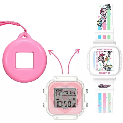 BGD-10KPP-7ER CASIO Baby-G The Powerpuff Girls ženski set