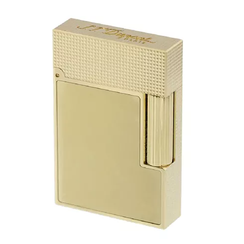 C18602 STD DUPONT Ligne 2 small brushed yellow gold upaljač