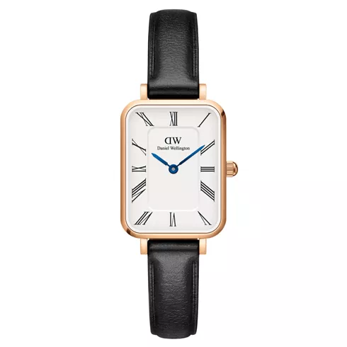 DW00100689 DANIEL WELLINGTON Quadro Roman Numerals Sheffield Rose Gold,ženski ručni sat