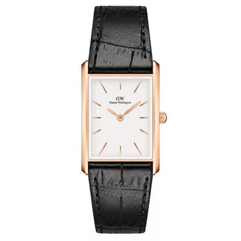 DW00100698 DANIEL WELLINGTON Bound Black Crocodile Rose Gold unisex ručni sat