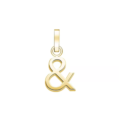 PE-GOLD-AMPERSAND ROSEFIELD NAKIT privezak