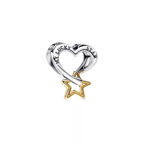 763513C00 PANDORA Lucky Star & Heart privezak