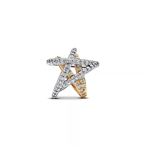 763590C01 PANDORA Sparkling Crossover Star privezak