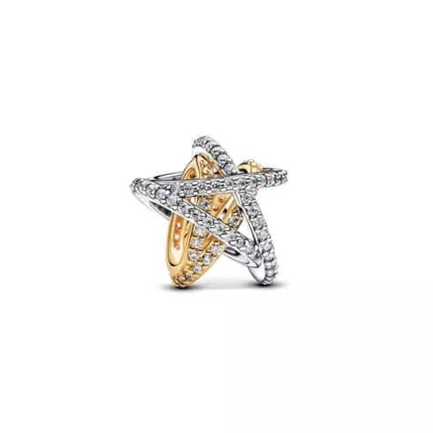 763590C01 PANDORA Sparkling Crossover Star privezak