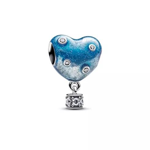 793595C01 PANDORA Hot Air Balloon Heart privezak