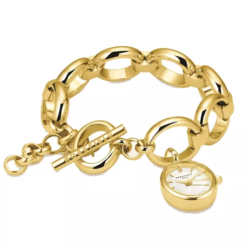 SWGSG-OV13 ROSEFIELD Studio CHAIN GOLD oval ženski sat