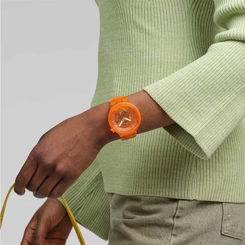 SB05O103 SWATCH Orange Joy unisex ručni sat