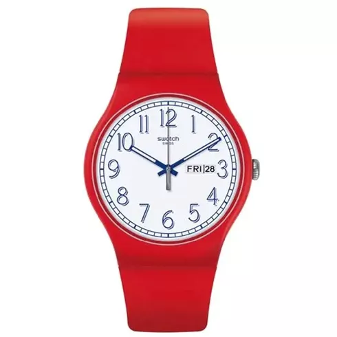 SUOR707 SWATCH NEW GENT ORIGINALS -RED ME UP ručni sat