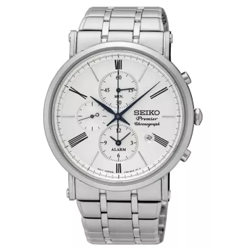 SNAF73P1 SEIKO Premier Alarm Chronograph muški ručni sat