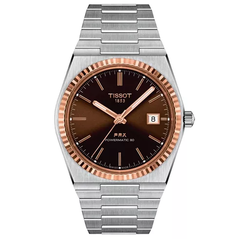 T931.407.41.291  TISSOT PRX Powermatic 80 Steel & 18k Gold Bezel muški ručni sat