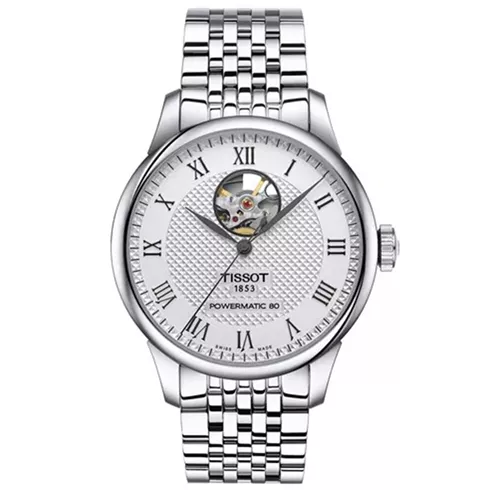 T006.407.11.033.02 TISSOT Le Locle Powermatic 80 Open Heart muški ručni sat