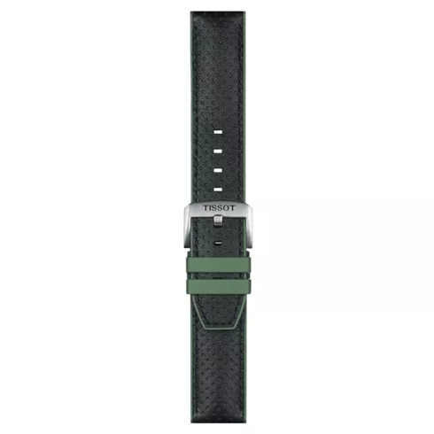 ON.T852046787 TISSOT RUBBER GREEN STRAP