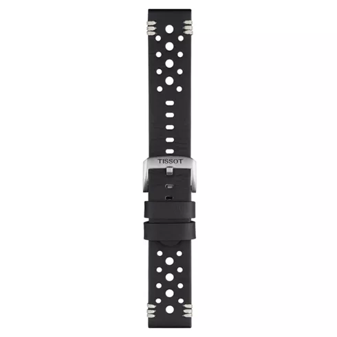 ON.T852046810 TISSOT LEATHER BLACK STRAP