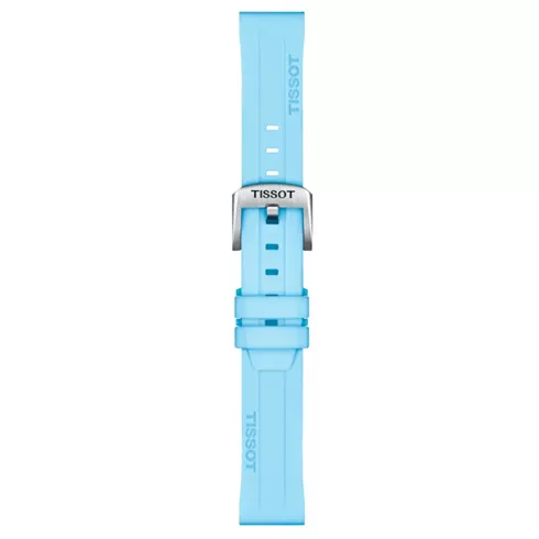 ON.T852047450 TISSOT SILICONE BLUE STRAP