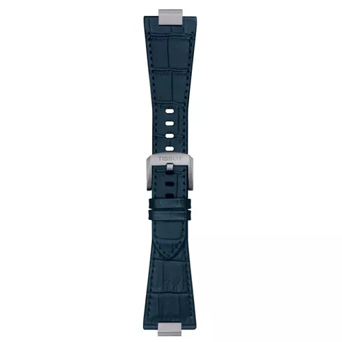 ON.T852047701 TISSOT LEATHER BLUE STRAP