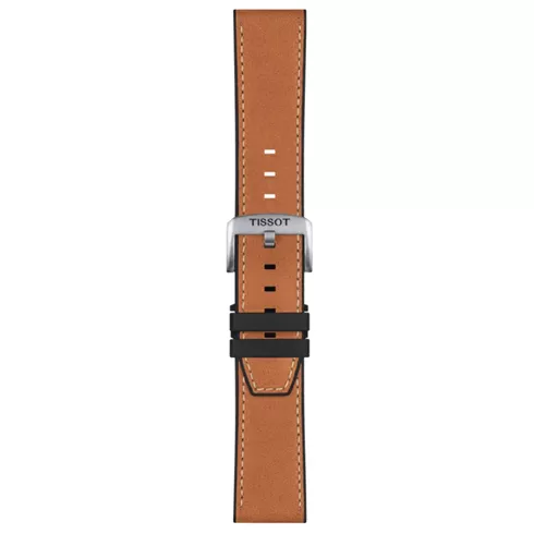 ON.T852047777 TISSOT LEATHER & RUBBER STRAP