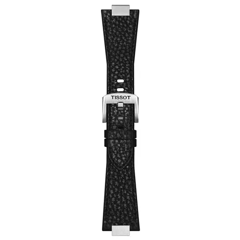 ON.T852049990 TISSOT LEATHER BLACK