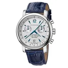 01.1043.111 WENGER Urban Vintage Chrono Blue Mens Swiss made ručni sat