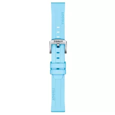 ON.T852047450 TISSOT SILICONE BLUE STRAP