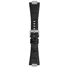 ON.T852049415 TISSOT LEATHER BLACK