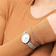 DW00100684 DANIEL WELLINGTON Petite Roman Numerals Sterling, ženski ručni sat