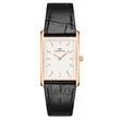 DW00100698 DANIEL WELLINGTON Bound Black Crocodile Rose Gold unisex ručni sat