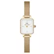 DW00100730 DANIEL WELLINGTON Quadro Mini Lumine Bezel Gold. ženski ručni sat