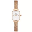 DW00100731 DANIEL WELLINGTON Quadro Mini Lumine Bezel Rose Gold, ženski ručni sat