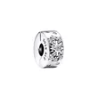 792841C01 PANDORA Sparkling Sun & Crescent Moon Clip privezak