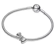 793442C01 PANDORA Sparkling Bow privezak