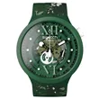 SB05G104 SWATCH Camoflower Green unisex ručni sat