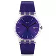 SUOK400 SWATCH Ultraglitter Purple Unisex ručni sat